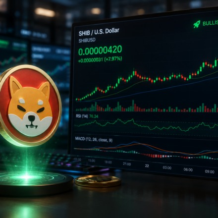 Shiba Inu tops $0.0000042 as exchange outflows and bullish derivatives boost sentiment