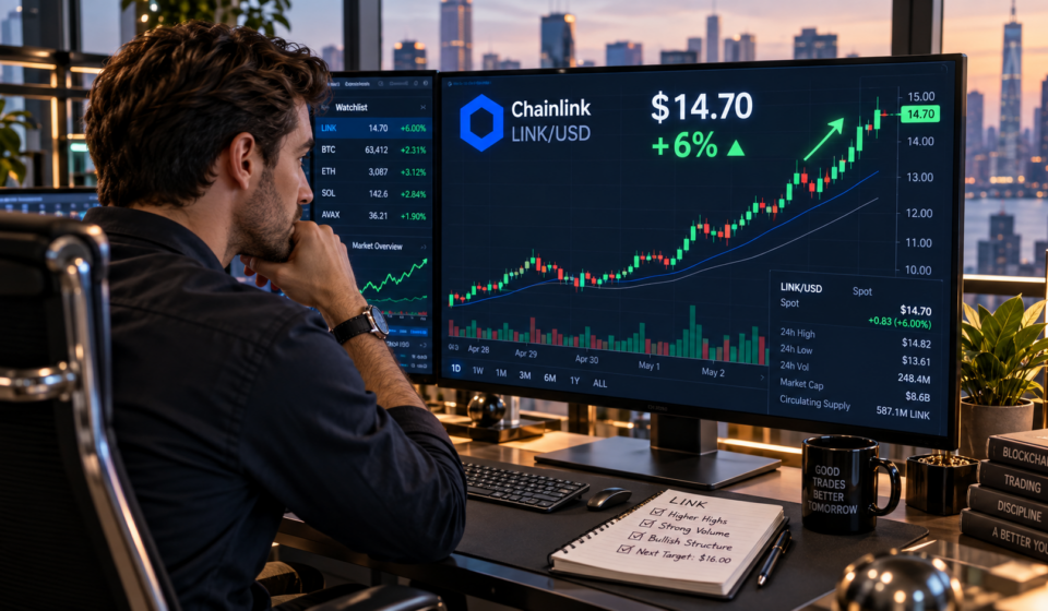 Chainlink surges 6% after CCIP 2.0 launch, but $15 resistance tests LINK rally