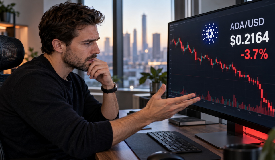Cardano risks further losses as ADA drops below the $0.220 support