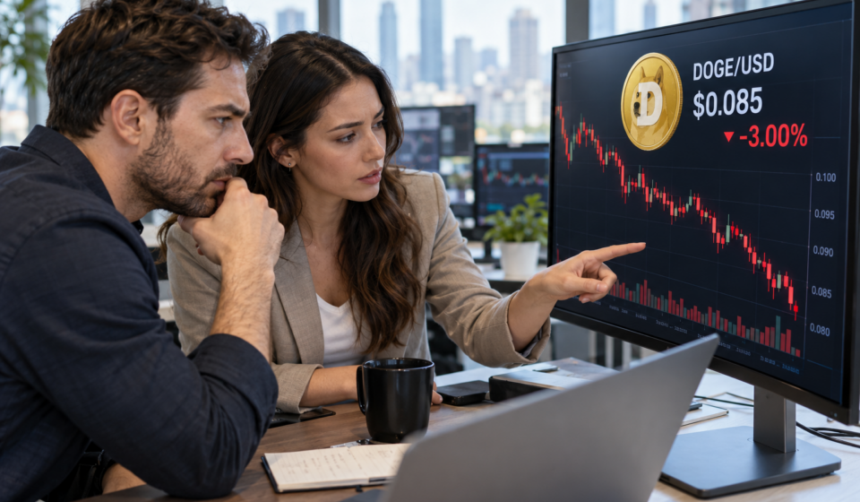 Dogecoin dips by 11% this week as whale balances shrink