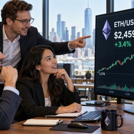 Ethereum reclaims $2,400 as falling Treasury yields ease inflation pressure
