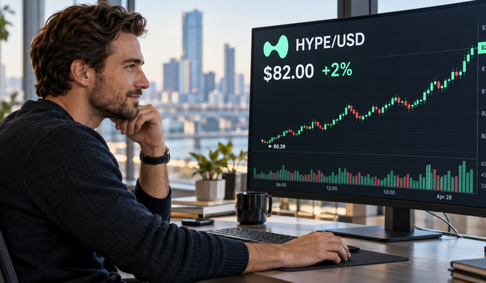 HYPE rebounds near $82 as Ripple Prime expands institutional access to Hyperliquid markets