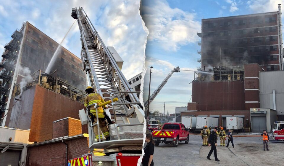 Quaker Oats plant explosion and fire sends smoke over Cedar Rapids