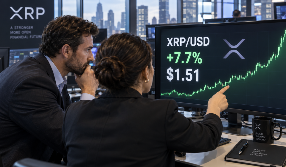 XRP jumps 8% as crypto short squeeze and Ripple developments draw attention
